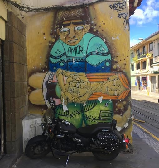 Amor streetart in Cuenca