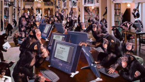 monkeys typing shakespeare