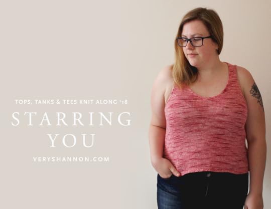 Heya Tank knit by Egarnier