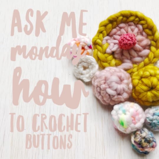 How to Crochet Buttons with Vickie Howell [VIDEO and Patterns.] In this video and post, expert Vickie Howell teaches how to use yarn scraps to crochet bobble and circle buttons. #crochet #crochetpattern #learntocrochet #crochetbuttons #buttons #maker #DIYbuttons