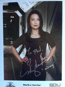 Ming Na Autograph