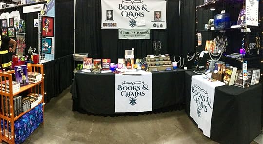 Books & Chains booth