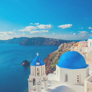 For anyone who loves the ocean and architecture, Greece is the perfect travel destination for writing inspiration