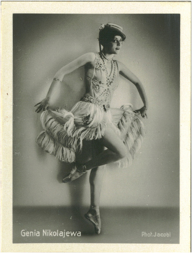 157 Genia Nikolaieva_Eckstein (Der Künstlerische Tänz. Das Tanzgenie der Russen; 157)