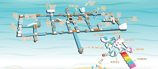 map of inflatable island