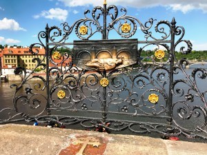 Prague walk, Charles Bridge, marionettes, unusual food, curious candy, trdlo, John of Nepomuk, Prague castle mont, bread bowl