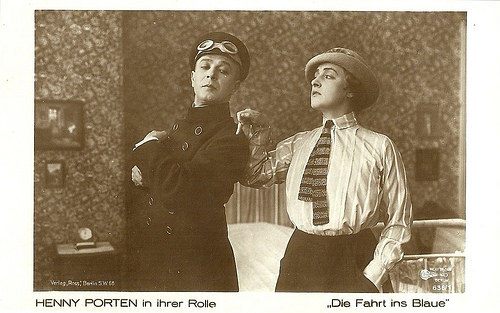 Henny Porten in Die Fahrt ins Blaue (1919)