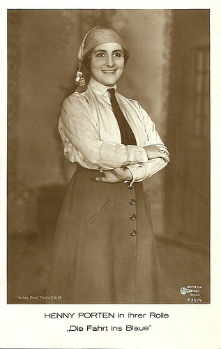 Henny Porten in Die Fahrt ins Blaue (1919)