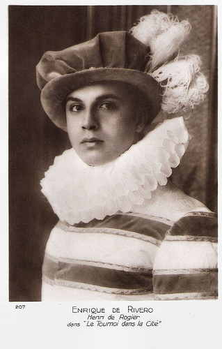 Enrique Rivero in Le tournoi dans la cité (1928)