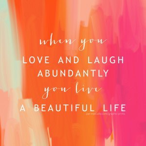living abundantly