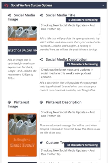 Social Warfare plugin example by Frances Caballo