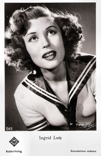 Ingrid Lutz in Die verschleierte Maja (1951)
