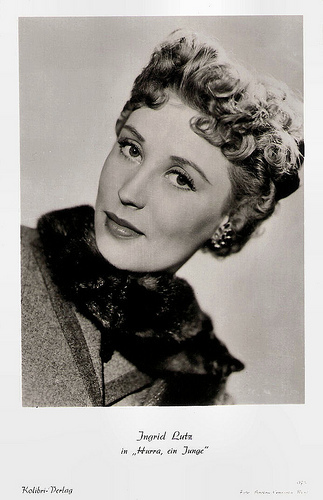 Ingrid Lutz in Hurra - ein Junge! (1953)