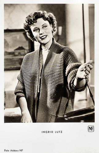 Ingrid Lutz in Die vertagte Hochzeitsnacht (1953)