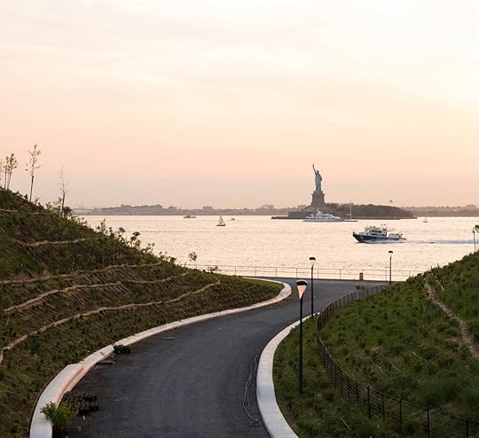 View of Statue of Liberty from Collective Governors Island
