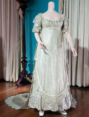 Princess Charlotte of Wales' Wedding Dress 1816