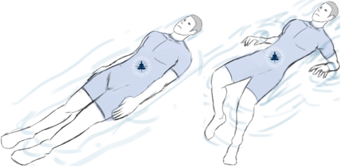 Sea Survival Techniques, How to do Survival Backstroke, Survival Fitness Plan Swim Workouts Training