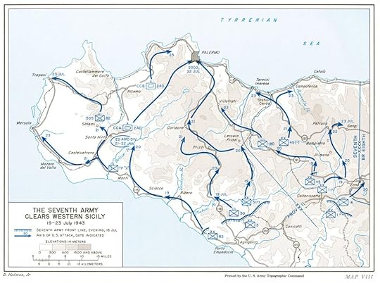US Seventh Army Clears Western Sicily, 19-23 July 1943 (US Army Center of Military History)