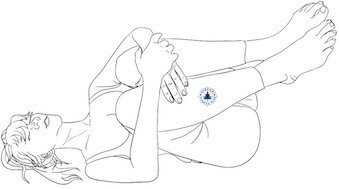 20, Wind Relieving Pose, Beginner Yoga for Flexibility and Strength, Survival Fitness Plan