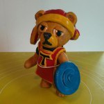 Teddy Bear Hero Painted With Citadel Color Paint
