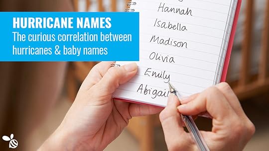 Hurricanes influence baby names