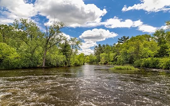 Tubing down Apple River