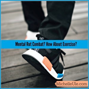 mental rut, Zumba, walking, phone, email, writer's block, creativity, where do creative ideas come from?, imagination, physical exercise, exercise