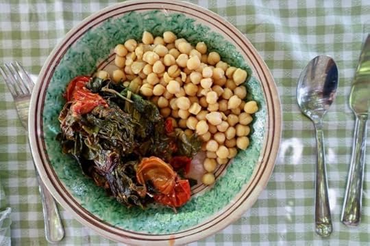 Swiss Chard and Chickpeas 