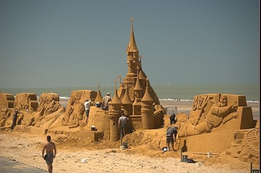 Disney sand sculpture 5