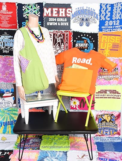 Second Chance T-Shirt Gifts by Mary Mulari on Sewing With Nancy - Nancy Zieman - Recycle T-Shirts - T-shirt Quilts