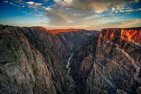 dramatic Colorado gorge