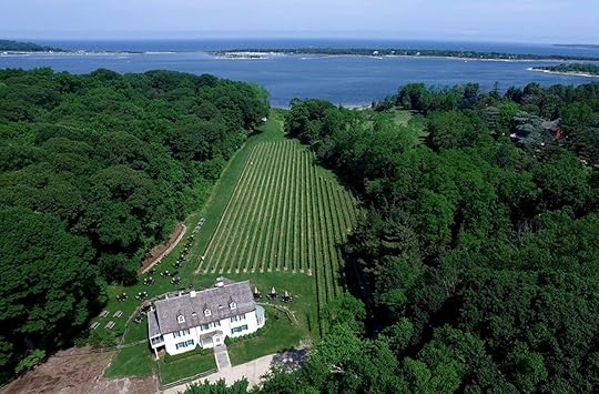 Harmony Vineyards and Art Gallery aerial view