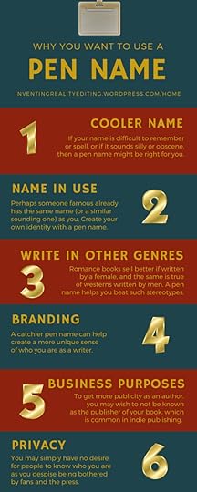 Why use a Pen Name