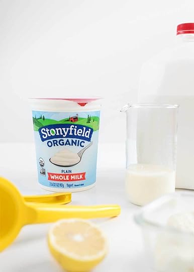 Homemade Yogurt Ricotta made with Stonyfield Yogurt by The Fauxmartha