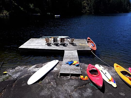 the dock