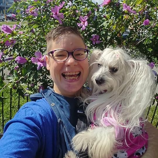 The sun is out, the day is full of possibilities; I hope you do something that makes you feel good today!<br />.<br />.<br />.<br />#petalrainfield #chinesecrested #hairyhairless #dogstagram #ilovemydog #ilovemychinesecresteddog #servicedog #dogmom #thedodo<br />#cherylrainfield #YAwriter #LGBTQwriter #booknerd #bookworm #ireadYA #survivor #feminist