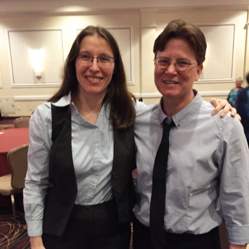 Awards night with Caren Werlinger