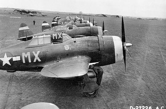P-47Cs of the US 78th Fighter Group, 1943 (US National Archives)
