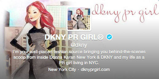 DKNY PR Girl Social Media Lessons 