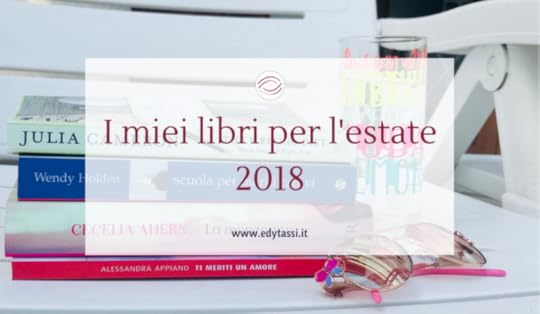 I miei libri per l'estate 2018
