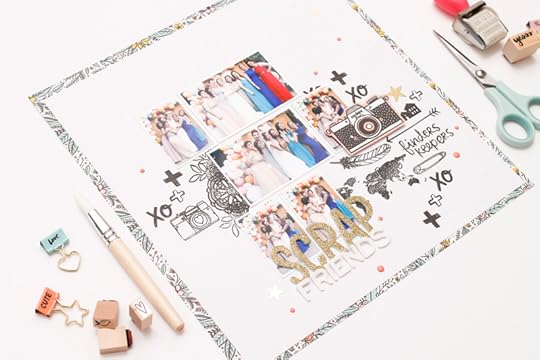 Violeta's Scrap Friends Layout
