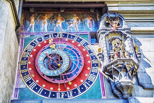 Astronomical clock on the medieval Zytglogge clock tower