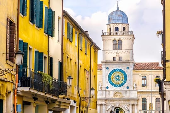Astronomical clock tower Padova, Italy
