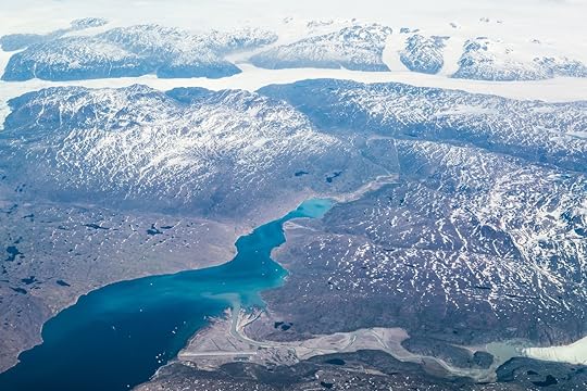 Greenland aerial view (Narsarsuaq Airport)