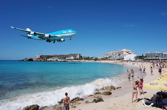 Princess Juliana International Airport landing