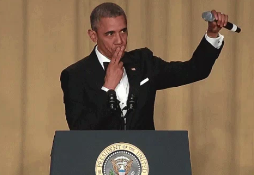 Obama Mic Drop Knock Knock Blog