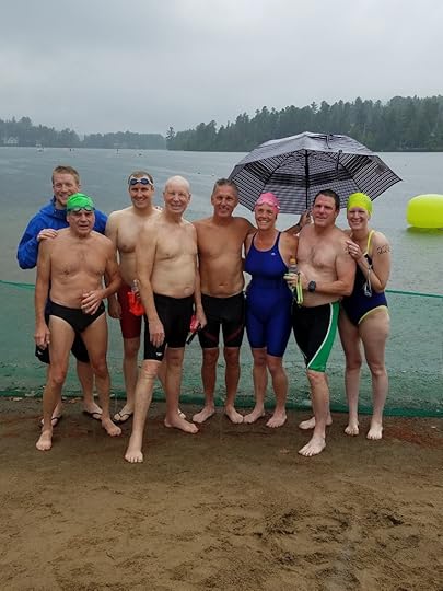 Dad & Binghamton University Master Swimmers at Betsy Owens 2016
