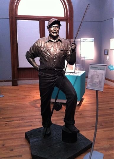 Hemingway in bronze The Backpacking Housewife