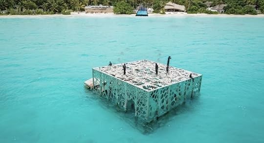 Maldives underwater museum art installation