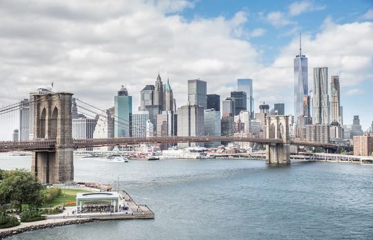 Brooklyn Bridge and Manhattan skyline